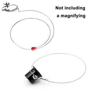 DP🔊🔥🔥🔥 ที่ใส่แว่นสายกลมสีเงินสายคาดหัวอุปกรณ์ซ่อมนาฬิกา