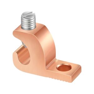 OKKFINE AWG Lay in Connector Copper 4-14 Wire Range Bonding Lug Pool Bonding Lay in Lugs