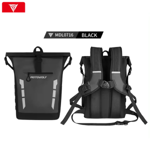 Motowolf Tas Backpack Tas Motor Quick Release Waterproof Multifungsi