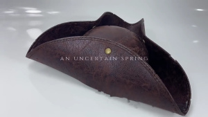 Captain Hat for Role Play Party Masquerades Party Pirate Hat Stage Performances Tricorne Hat Adult Costume Headwear