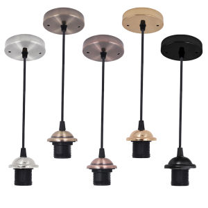 NEXTYOO Home Decor Ceiling Light Incandescent Pendant Light Lamp Base E27 Socket Bulb Holder