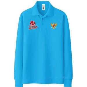 Liso wear - Kaos Kerah Pria Lengan Panjang | Polo Shirt Distro Seragam Hut Kemerdekaan se Indonesia