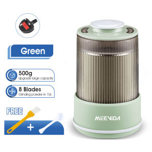 MEEVIDA 300W Electric Grinder Strong Powder Crushing Machine Coffee Beans Nuts Seeds Grain Mill Dry Food Blender 磨粉机