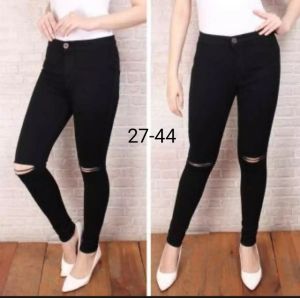 Terlaris Celana Jeans Sobek Silet Ngaret Murah Skinny Jeans Wanita Pensil Biru tua Biru muda Hitam Lepis Putih Pria Wanita/Celana Jeans terbaru/Celana kerja/Bisa Bayar Ditempat COD/Celana Kekinian/Celana Denim Wanita Remaja Super Jumbo