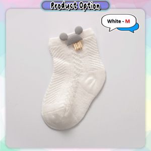 [iRojak] Baby 0-24 Months Infant Kids Ankle Toddler Sock Newborn Breathable Socks 透气婴儿袜子 Stokin Mesh Bayi - SK18