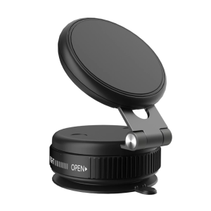 Windshield Smartphone Mount Support Bracket with Vacuum Magnetic Suction 360 Degree Rotatable for Navigation Video Calls