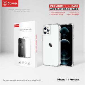 CASE Iphone 11 Pro Max - Copper Acrylic Bening / Clear