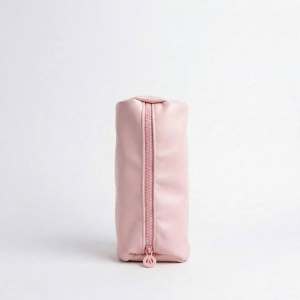 Pastel Leather Cosmetic Pouches - Green Yellow Purple Pink - Makeup Bags & Organizers - Beauty Tools - Makeup Accessories