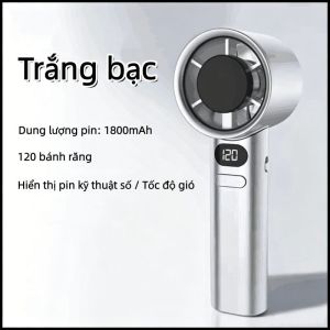 Quạt Turbo cầm tay F4 M11 với màn hình LED và quạt bàn sạc USB tốc độ gió 120