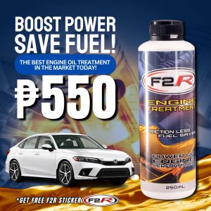 F2R Engine Oil Treatment Racing Additives Gasoline Diesel Motorcycle Car Protector Flushing (250ml)