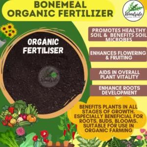 Organic Bonemeal/Bone Meal Fertiliser/Fertilizer Flowering Booster on plants. Aids in Root Development