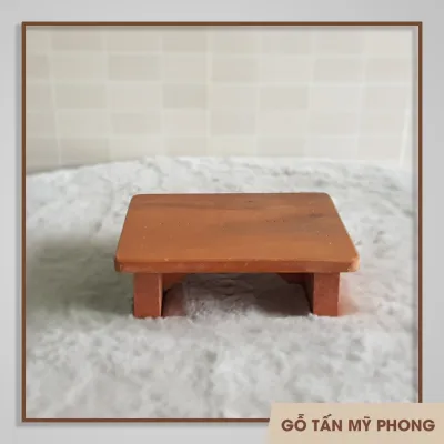 Ghế đẩu ngồi xổm | Ghế gỗ để chân văn phòng | Kệ kê đồ bằng gỗ tự nhiên