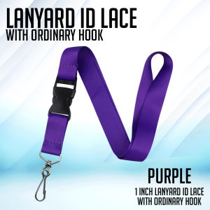 RF Printing Supplies - 1 inch ID Lace with Ordinary Hook & Rope Lanyard Plain 1pc-5pcs