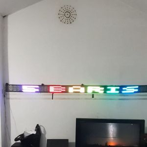 Lampu Storobo teks 5 Baris 12 volt dan 24 voltLampu Strobo teksStrobo teks trukStrobo teks pick up