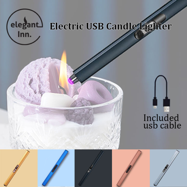 Gift Long For Candle Electronic Lighter Usb Lighter Chargeable