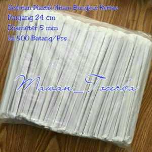 Sedotan Higienis / Sedotan Steril Bungkus Hitam