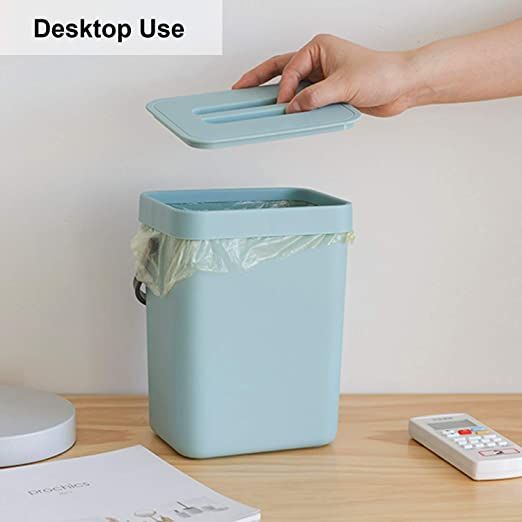 Small trash can on sale with lid