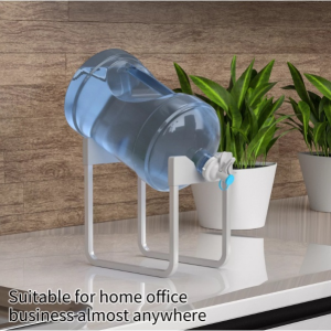 Detachable Bracket Bottled Water Dispenser Drinking Bucket Gallon Stand With Faucet