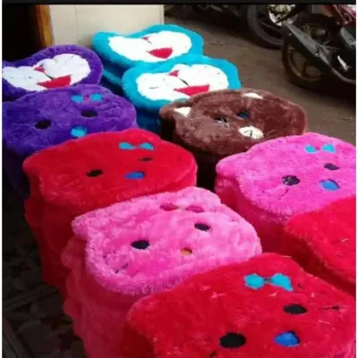 KESET KARAKTER BULU RASFUR ORIGINAL CANTIK DAN LEMBUT