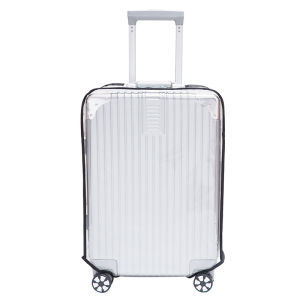 SG🔥【Ready Stock】Luggage protective cover PVC waterproof wear-resistant and durable transparent trolley case PVC suitcase protective cover 行李箱保护套