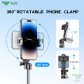 TNW T26 Selfie Stick Mini Extendable Phone Grip Tripod With Bluetooth Remote Control Mini Phone Grip Shooting For Vlogging Video. 