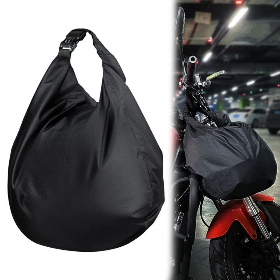New Shop Auto】 Lockable Motorcycle Helmet Bag Waterproof Oxford