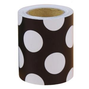 32ft White Black Dots Border Trim Wall Sticker for Chalkboard Office Notice Board Decoration Bulletin Board Border Trim