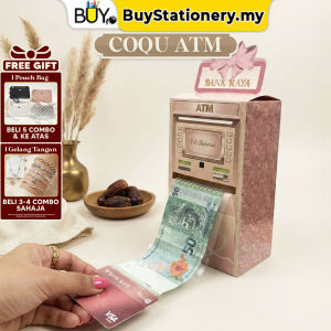 2026 SAMPUL DUIT RAYA ATM VIRAL - (PKT) Sampul Raya Tarik Money Packet Kartun Hari Raya Aidilfitri JomRaya