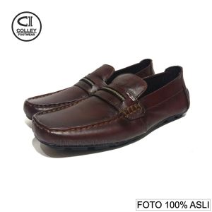 COD - SEPATU SANTAI PRIA KULIT / MOCASSIN / LOAFERS / CASUAL LEATHER SHOES CCN-SLO.006
