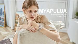 Milanese Loop and Case for Watch Bands for Women 40mmThin Magnetic Mesh Stainless Steel Dressy Wristband Strap for iWatch Series 6/5/4/SE3/SE2/SE01-starlight