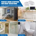50PCS Pelindung Pintu / Silicone Pad Door / Stopper Premium Anti Tabrakan. 