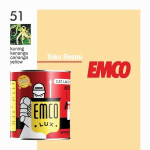 Emco Lux Cat Kayu & Besi 05kg - Warna Standar Hitam Putih Gloss Doff Kilap (lihat varian)