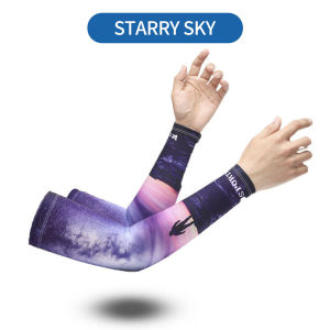 【Sleeves+Mask】UV Protect Arm Ice Silk Sleeves Hand Socks Riding Headscarf Quick Drying Breath Cycling Fishing Arm Sleeves Bike Breathable Ice Silk Sports Arm Sleeves for Biking