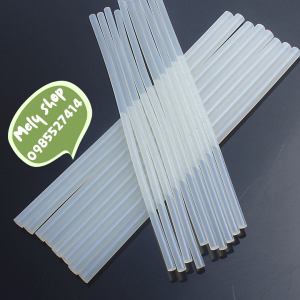 Set 100 Cây Keo Nến Bé Silicon Dài 25cm Siêu Dính Dùng Cho Súng Bắn Keo Bé