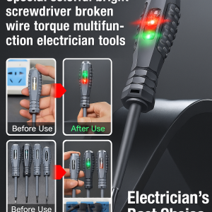 High Brightness Color Light Stylus Effortless Screwing Zero Fire Wire Identification Power Measurement Tools
