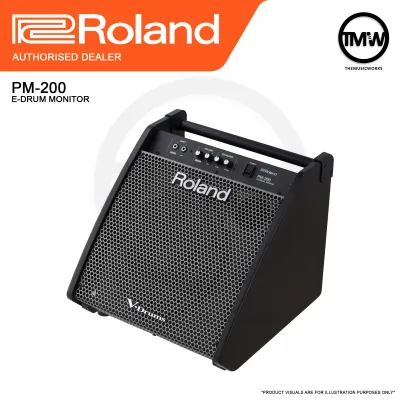 Roland PM-200 Electronic Drum 180W Monitor Speaker Musical Instrument Amplifier [LIMITED STOCK]