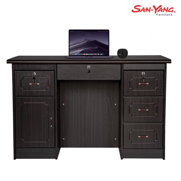 Computer Table Choco With Lockable Drawer 408203 | Lazada PH