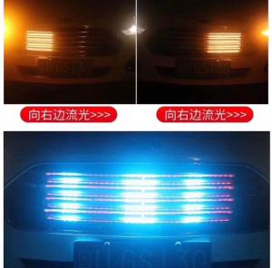 LAMPU DRL / LED 4 BARIS / LED BAGASI MOBIL / TRUCK / SEIN RUNNING / ATRAKTIF UNTUK DI GRIL / BELAKANG BAGASI TRUCK / BUS