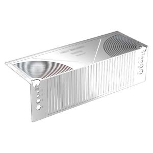 Strong Metal Pipe Notching Guide Multifunction Pipe Layout Tool 3 Size for Accurate Sheet Metal Layout Marking