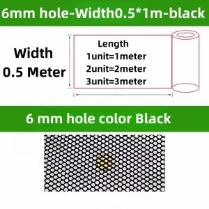 【READY STOCK】0.5m/1m Width Safety net balcony Plastic Safety Net Plastik Jaring Pagar Halang Kucing Baby Masuk white black color塑料安全网