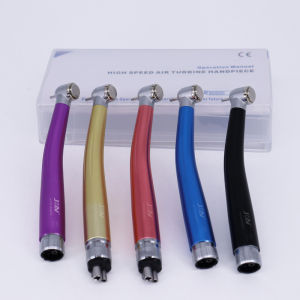 High-speed Handpiece Dental gold-plated Turbo Handpiece 2 Holes/4 Holes Optional Handpiece Multiple Colors