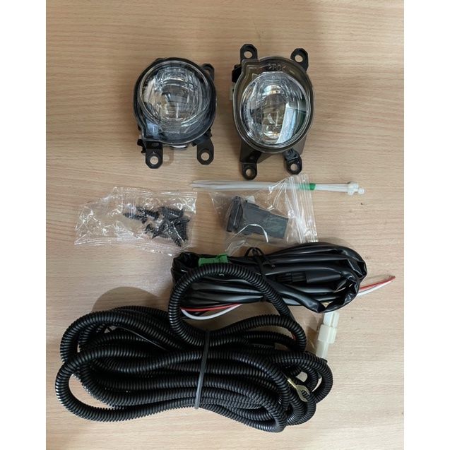 Kspeed Halogen Fog Lights Pair – For 2015-2017 Toyota Yaris Vios Sedan – Direct Fit, DOT/SAE