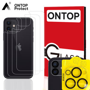 Kính Cường Lực Lưng Bảo Vệ Mặt Sau Cho iPhone Chống Trầy Xước Nứt Vỡ Cho iP X Xr Xs Max 11 12 13 14 15 16 Pro Max 16 Plus
