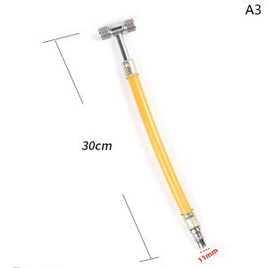 438178 ZXC Inflatable Bike Motorbike Truck Tyre Inflator Connector Hardware Tools Car Nozzle Valve Air Hose Inflating Needles Pump