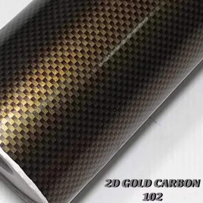 2D 5D 6D CARBON FIBRE STICKER DIY 50CM X 100CM = 1roll Flat Black Karbon Tinted Kereta Moto Rumah Car Borong Wholesale Carben Fiber Bumper Sticker