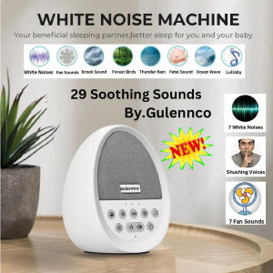 GULLENCO [ORIGINAL] White Noise Machine Help Sleep Insonmia Baby Shusher 29 Calming Sounds Baby Sleep Therapy Music Portable Baby Gift/ Hadiah Bayi