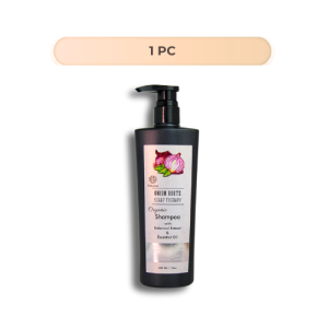 [NATUREAL] Onion Hair Shampoo – Anti Fall & Treat Scalp | Organic Onion Scalp Therapy 400ml
