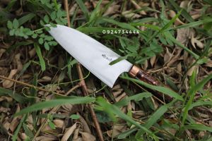 dao bếp cao cấp (Phúc Sen Mộc Nhiên) Deba 450g chặt thịt gà - thép không gỉ chính hãng