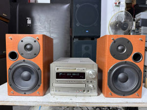 Bán Bộ Dàn Nghe Nhạc Denon D- MG33 loa SC-ME55 bãi nhật hát tốt( ae mua ip e zá rẻ)  zá bán xả cua hàng