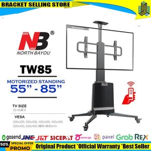 Bracket TV Standing North Bayou NB TW85 55-85" Stand motorized TV LED